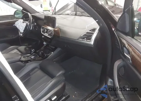 2022 BMW X3 xDrive30I из США, поврежденный, VIN 5UX53DP09N9K12438